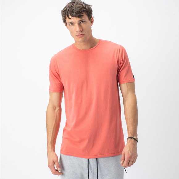 ZANEROBE Flint Tee Ember Coral Short Sleeve T-Shirt XL - Picture 2 of 8